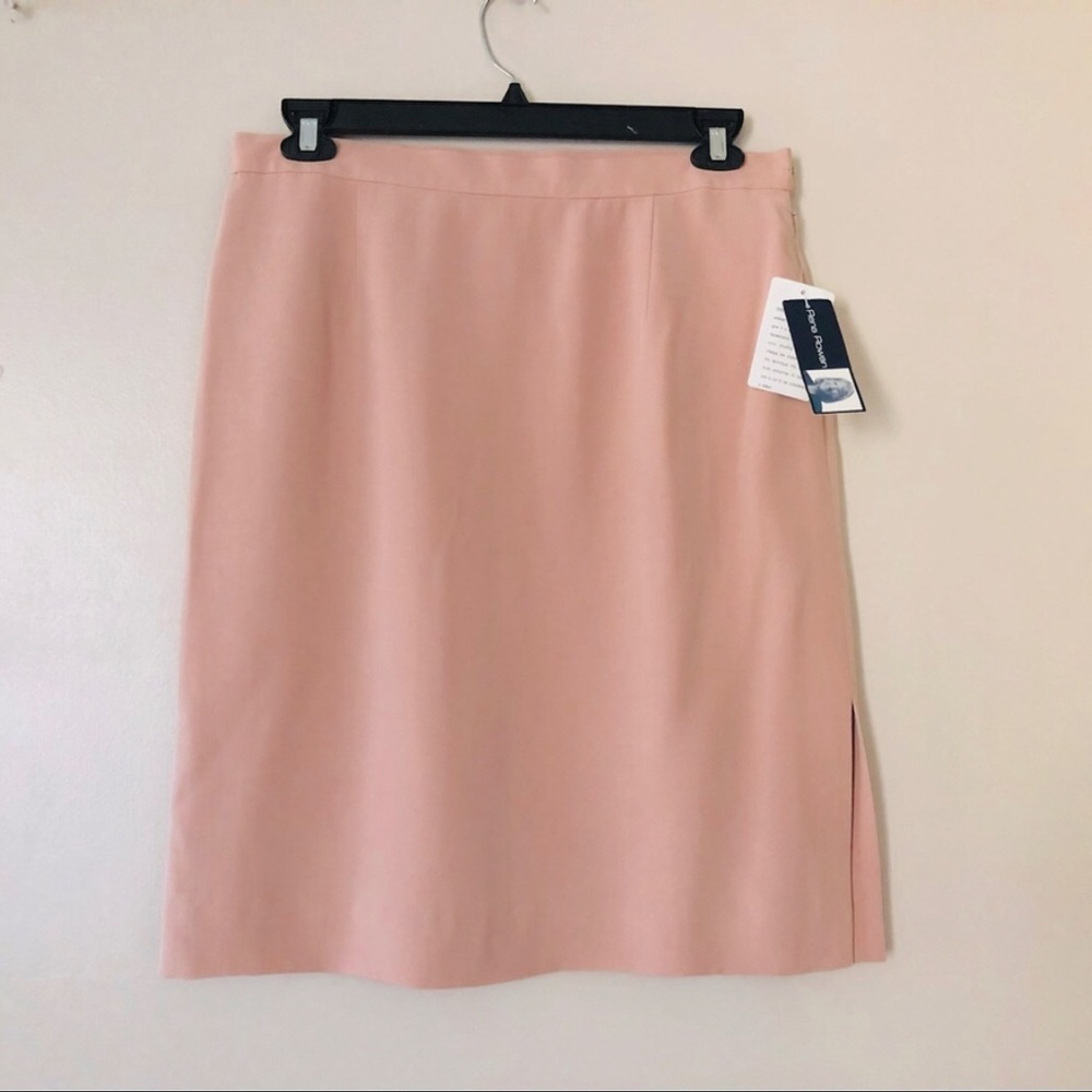 Rena Rowan 100% Silk Skirt size 16 New with Tags Straight Pencil Elegant